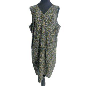 NEW Toad & Co Size XL  Dress Sleeveless Lightweight Floral Sun Dress